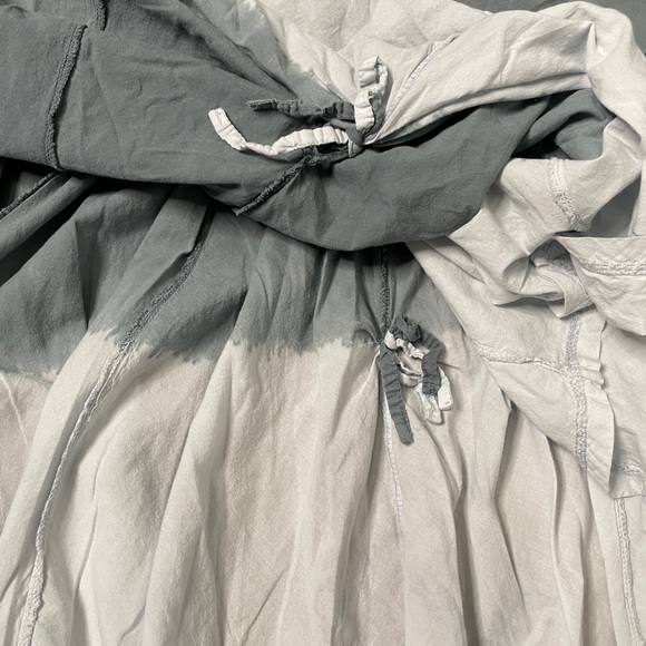 Tie Dye Ombre Bustle Maxi Skirt - Picture 7 of 7